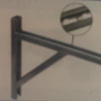 Mensola a squadra con profilo già