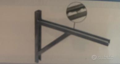 Mensola a squadra con profilo già