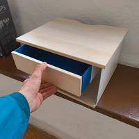 Comodini sospesi metallo legno Stomso