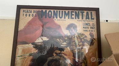 Poster torero anni 70