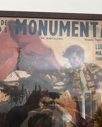 Poster torero anni 70