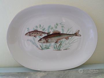 piatto vintage in porcellana KOENIG