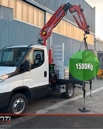 Gru MAXILIFT 380-4+2 con Jib per DAILY