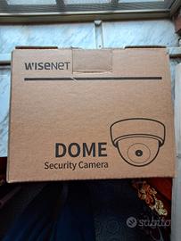 wisenet telecamera dome 