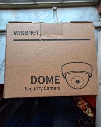 wisenet telecamera dome 