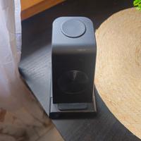 base 3 in 1 caricatore wireless per iphone