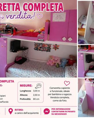 cameretta completa bambina , Quartu 