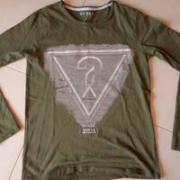 t shirt a maniche lunghe Guess tg 14 anni