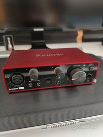 S Audio Focus te Scarlett 2i2  3Generazione