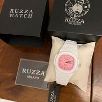 Ruzza watch trattabile limited edition rosa bianco