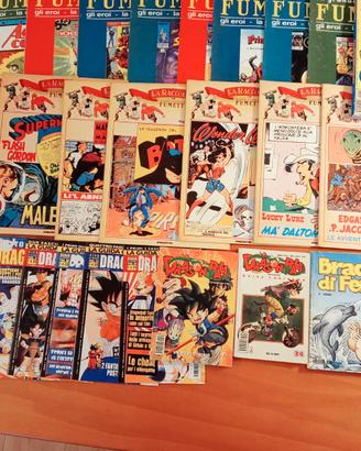 Lotto  Fumetti Vintage - Dragon Ball, Disney, etc