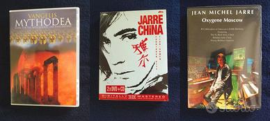 Vangelis + Jean Michel Jarre (4DVD + 1CD)