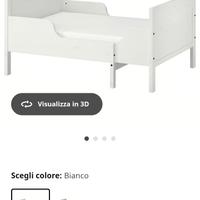 Letto allungabile Sundvik con materasso (3 pezzi) 