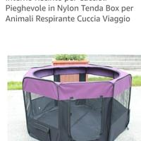 Ampio box per cani, gatti da interno/esterno