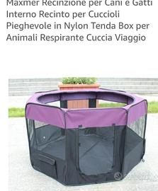 Ampio box per cani, gatti da interno/esterno