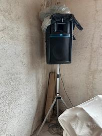 2 casse DB + mixer dj + piantane