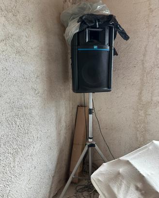 2 casse DB + mixer dj + piantane