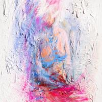 Quadro ad olio dipinto a mano su tela 90x70cm