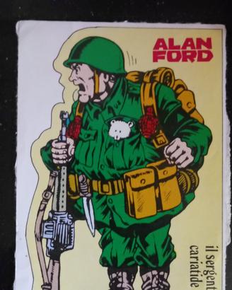 Adesivo Alan Ford - Cariatide - Max Bunker