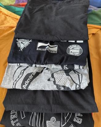 8 canotte miste da 11 a 14 anni