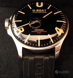 U-Boat Darkmoon 44 SS Ref. 8463/B nero 44mm
