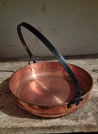 PENTOLA IN RAME NUOVA
