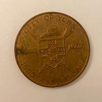 City of York 1900th Anniversary 1971 Medal