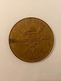 City of York 1900th Anniversary 1971 Medal