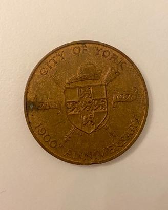City of York 1900th Anniversary 1971 Medal