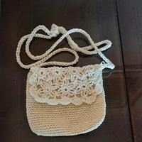 Piccola borsetta carina estiva,scomparto c/cernier