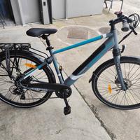 e-bike argento 