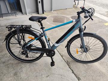 e-bike argento 