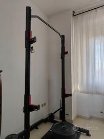 Set decathlon rack + panca + parallele prezzo trat