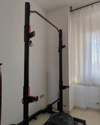 Set decathlon rack + panca + parallele prezzo trat