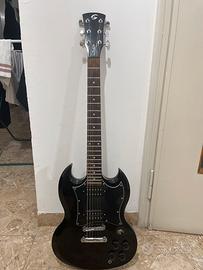 Chitarra elettrica e custodia