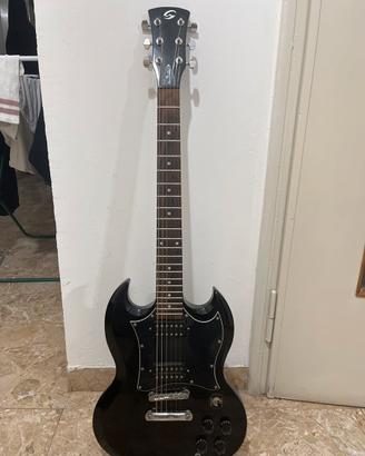 Chitarra elettrica e custodia
