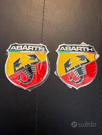 stiker - adesivi - metallo - emblema Abarth logo 