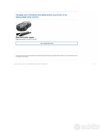 PEDANE SOTTOPORTA PER MERCEDES GLA