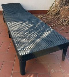 Lettino Prendisole da Giardino