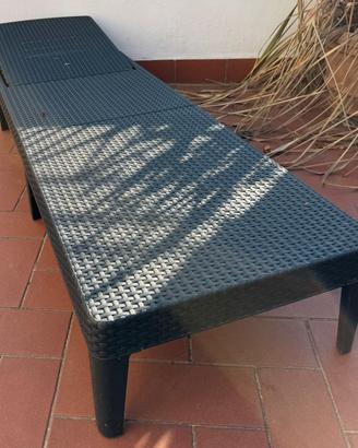 Lettino Prendisole da Giardino