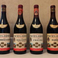 Bottiglie vino Marchesi di Barolo