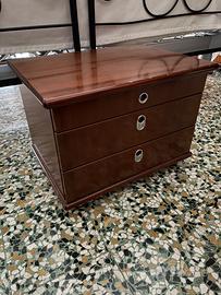 Coppia comodini 55x41x40cm legno massello