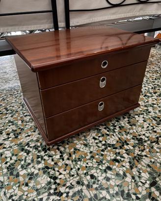 Coppia comodini 55x41x40cm legno massello