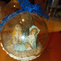 pallina di Natale in fimo