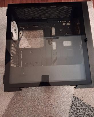 Case pc gaming ATX nero