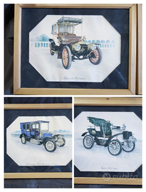 Quadri stampe antiquariato auto epoca