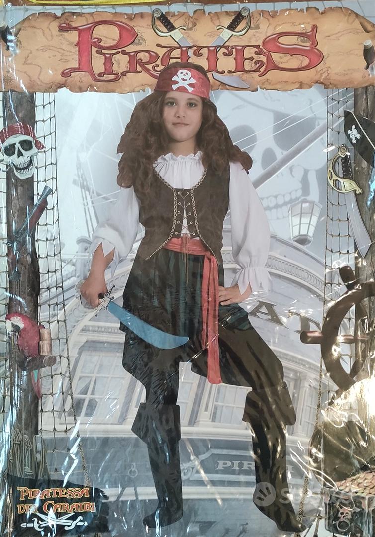 vestito da piratessa bambina 7-8 anni - Tutto per i bambini In vendita a  Lecce