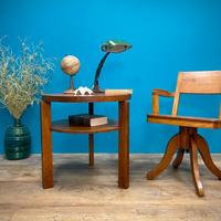 POLTRONA DA UFFICIO FAGGIO MASSICCIO INIZI 900