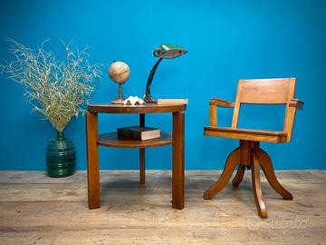 POLTRONA DA UFFICIO FAGGIO MASSICCIO INIZI 900