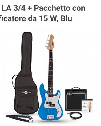 Basso scala corta con amplificatore 